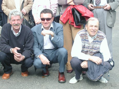 Gianni IN3ZXD con Paolo IK4FMY e Achille IK4EWN