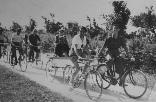Interessante passaggio in bicicletta senza acqua!