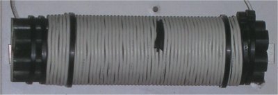 Bobina con 6 ferriti da 350 mF