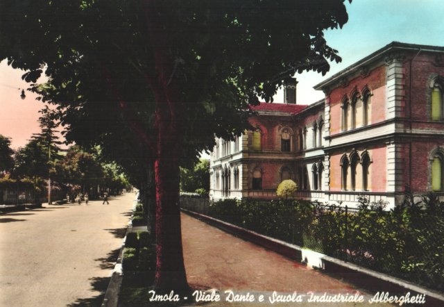 Istituto Tecnico Francesco Alberghetti nel 1965 circa
