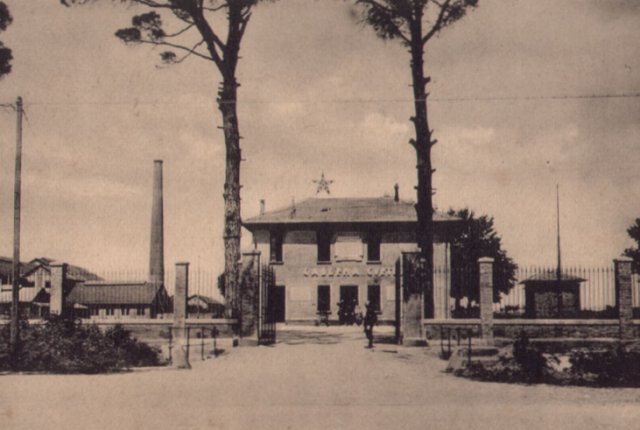 Caserma Curti poi zona Cogne anni 30 circa