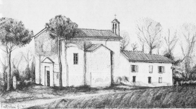 Disegno Chiesa di Croce in Campo