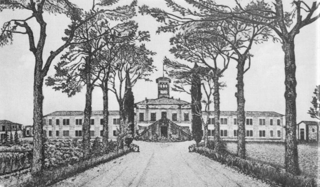 Disegno Istituto Agrario Scarabelli inizo secolo