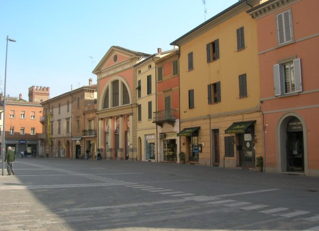 Piazza delle Erbe il 13 Aprile 2009