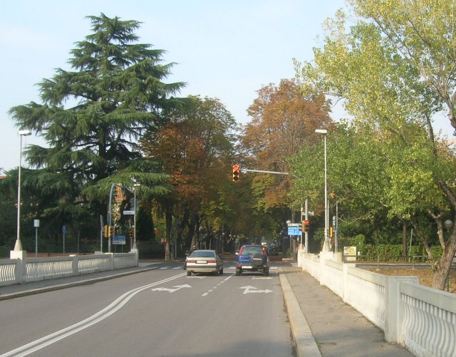 Ponte Nuovo e Viale Dante il 25 Ottobre 2008