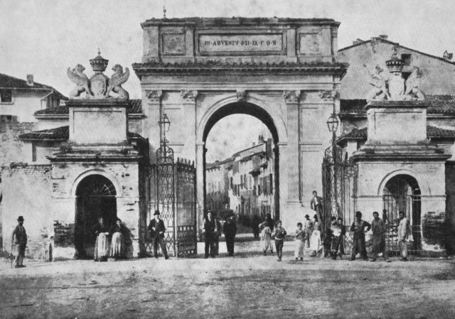 Porta Romana (Verso Faenza) fine 1800