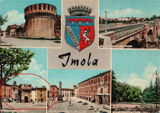 Porta Montanara nel 1965 circa