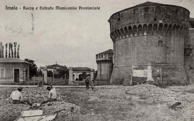 Rocca Sforzesca anno 1915