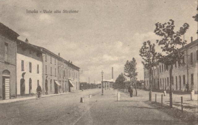 Via Andrea Costa anno 1910