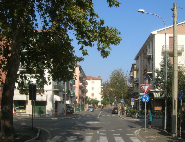 Via Manzoni il 25 Ottobre 2008