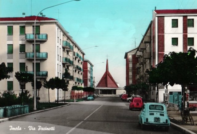 Via Pacinotti anni 60 circa