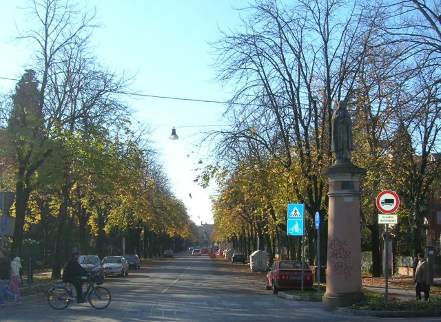 Viale Capuccini il 7 Dicembre 2008